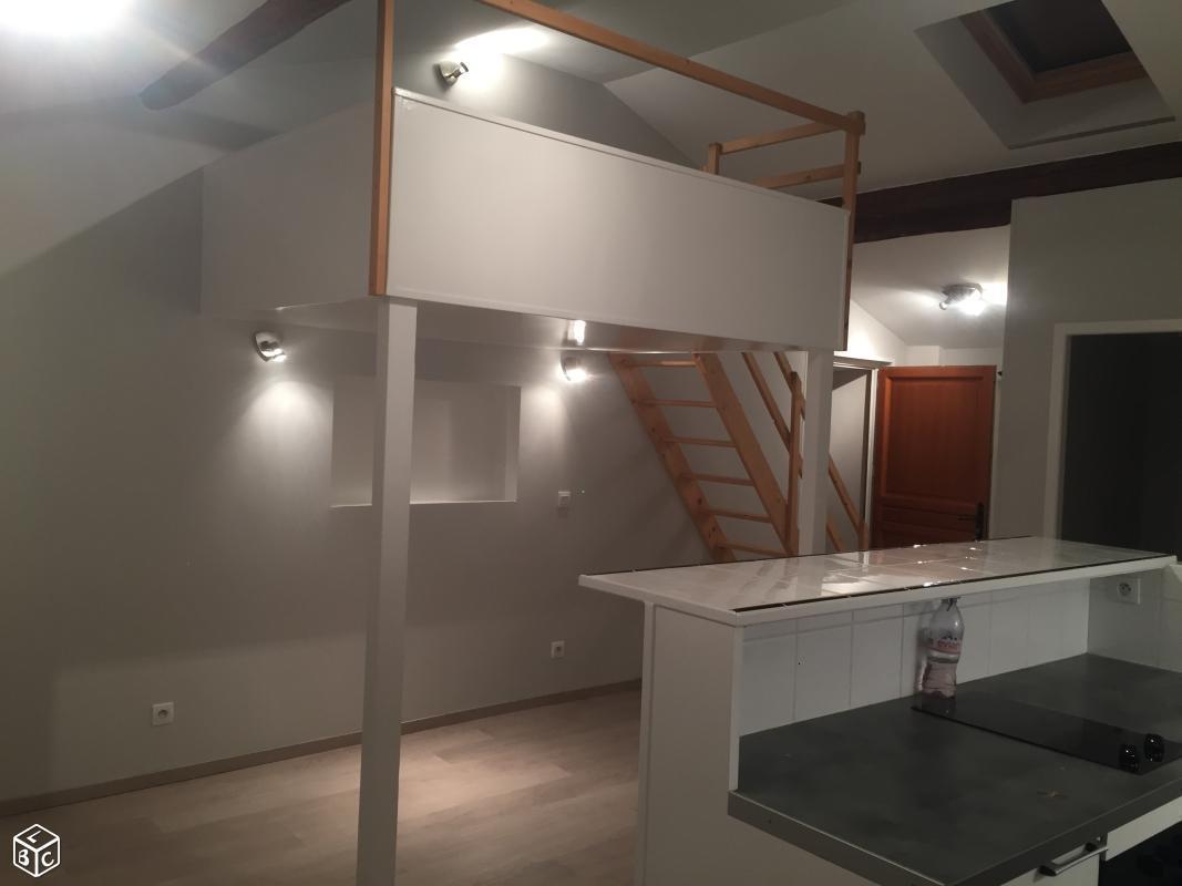 Studio 30 m² + mezzanine