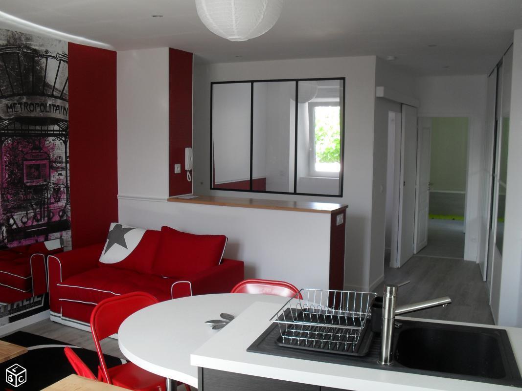 T2 meublé 43 m² / quartier gare / tout compris