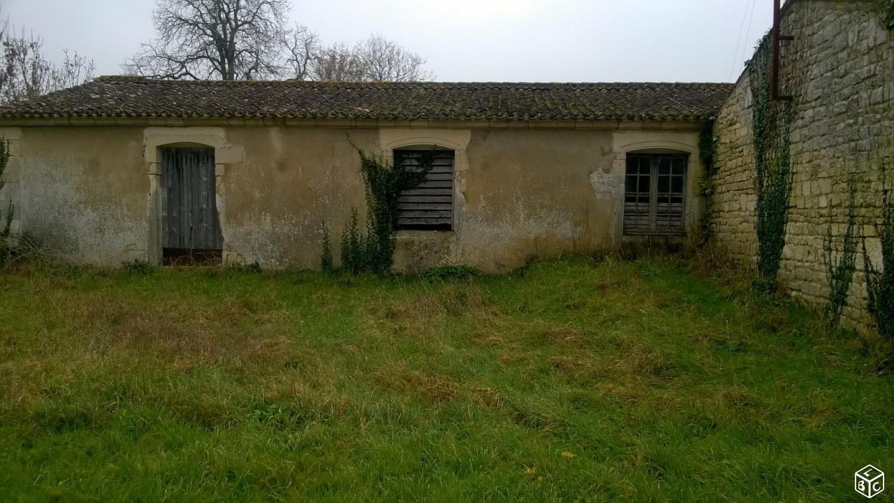Ruines chateau terrain batiment à restaurer Marais