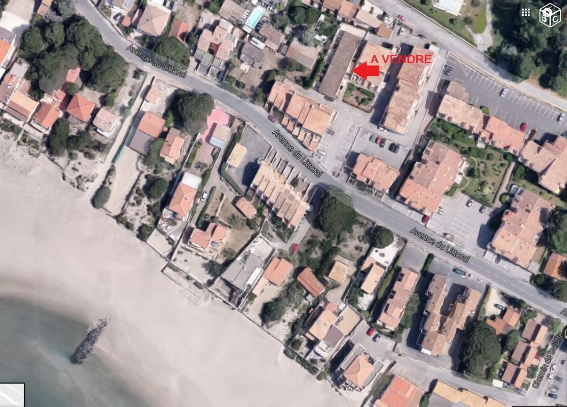 (34)maison T2; plage à 120 metres