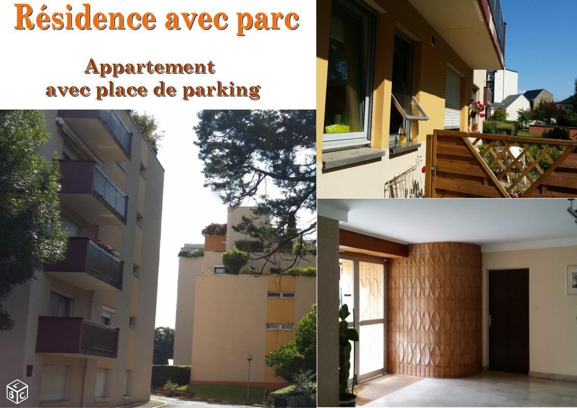 F2 dans Résidence calme + parking