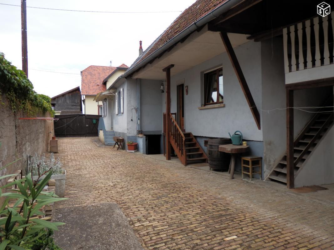 Maison de village avec grange près d'Obernai