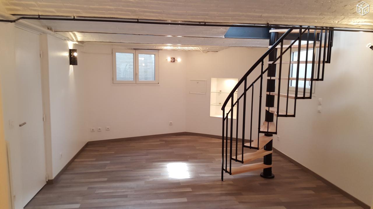 St Michel appt atypique 3 pièces duplex 73 m²