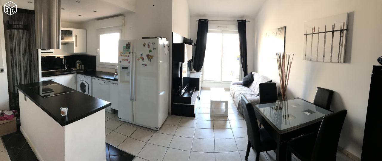 Jonqiuères Appartement T2/3 60m²