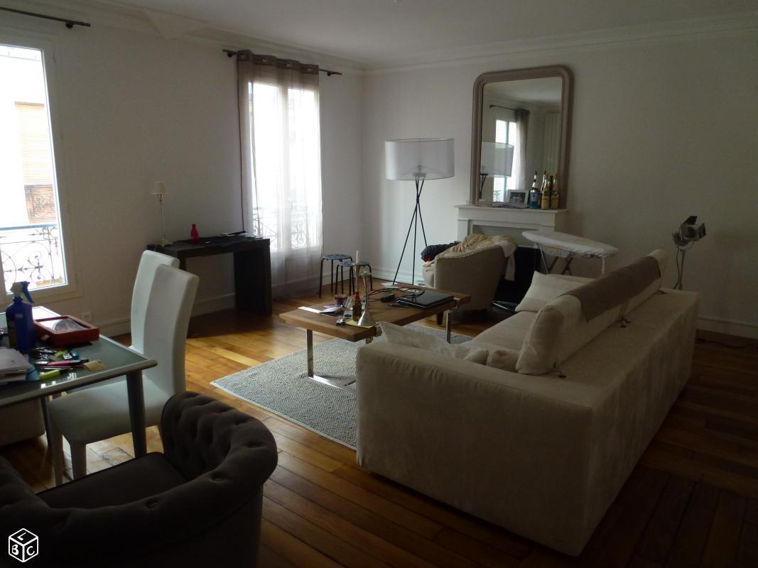 Beau 2P 56 m², 75017 Batignolles, calme lumineux