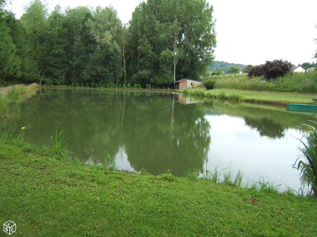 Terrain de loisirs avec 4 etangs