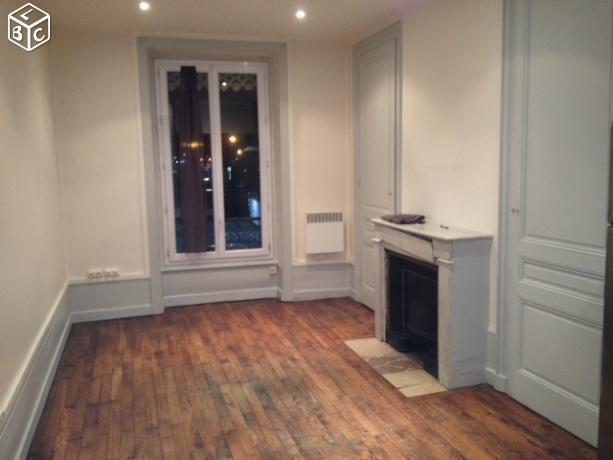 Appartement rénové T3 55 m² immeuble ancien VAISE