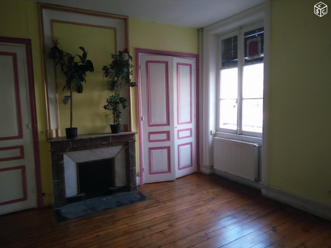 Grand t3 85 m2 rue beaubrun refait