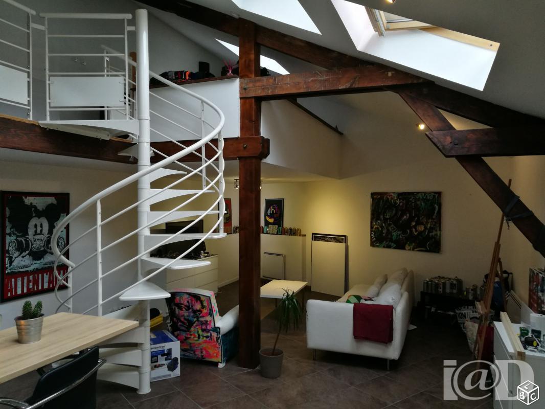 Loft 3 pièces 79 m²