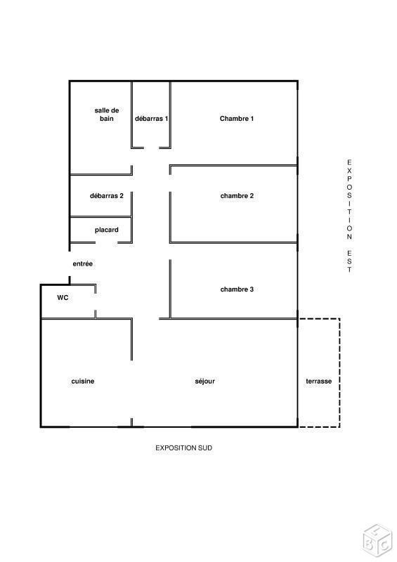 Appartement T4 81 m²