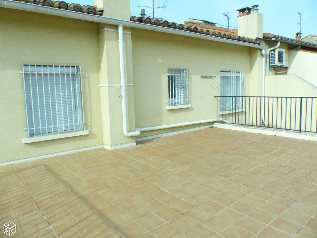 F3 grande terrasse de 35 m2