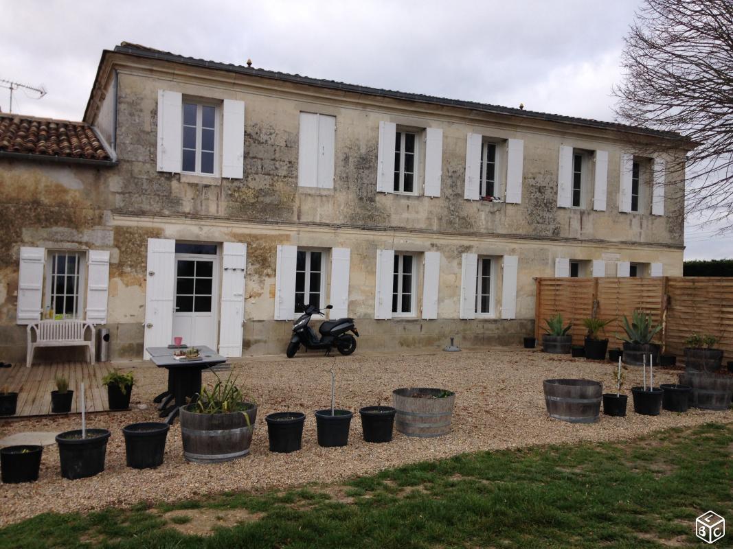 Maison au calme en libournais