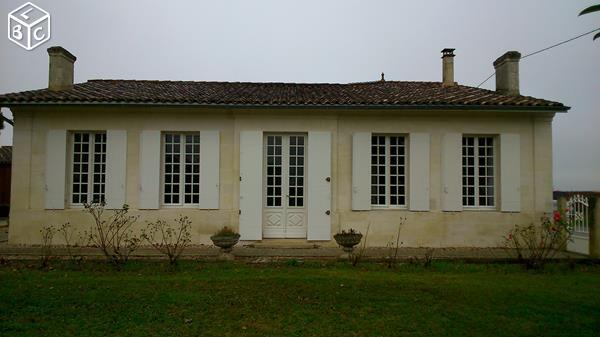 Maison individuelle au calme en Libournais