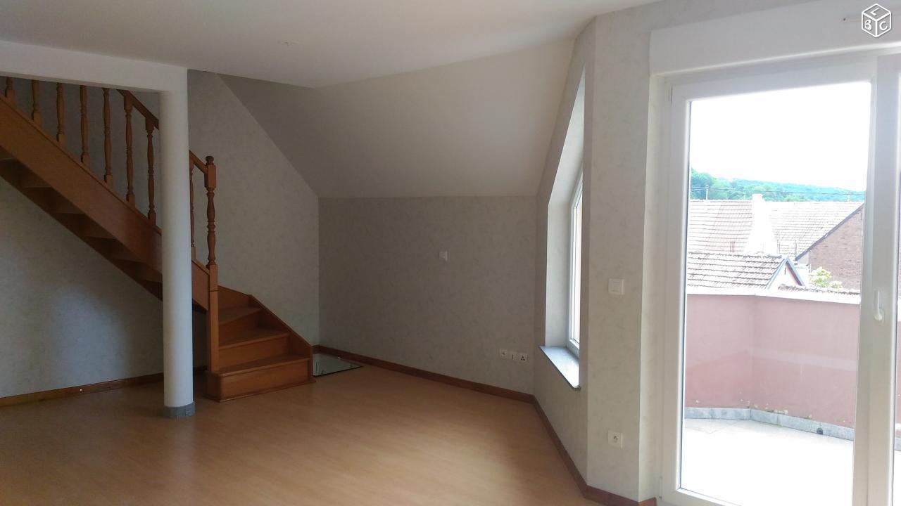 Duplex sans vis à vis, 95 m2 garage triple