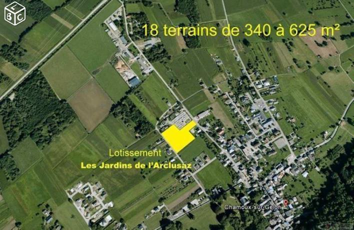 Terrain 594 m² Chamoux Sur Gelon