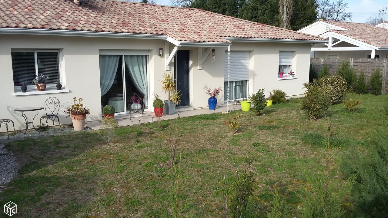 Maison individuelle avec grand jardin T5