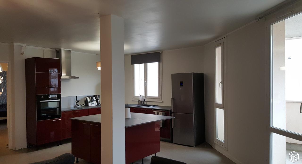 Appartement F3 rénové, bien situé et lumineux