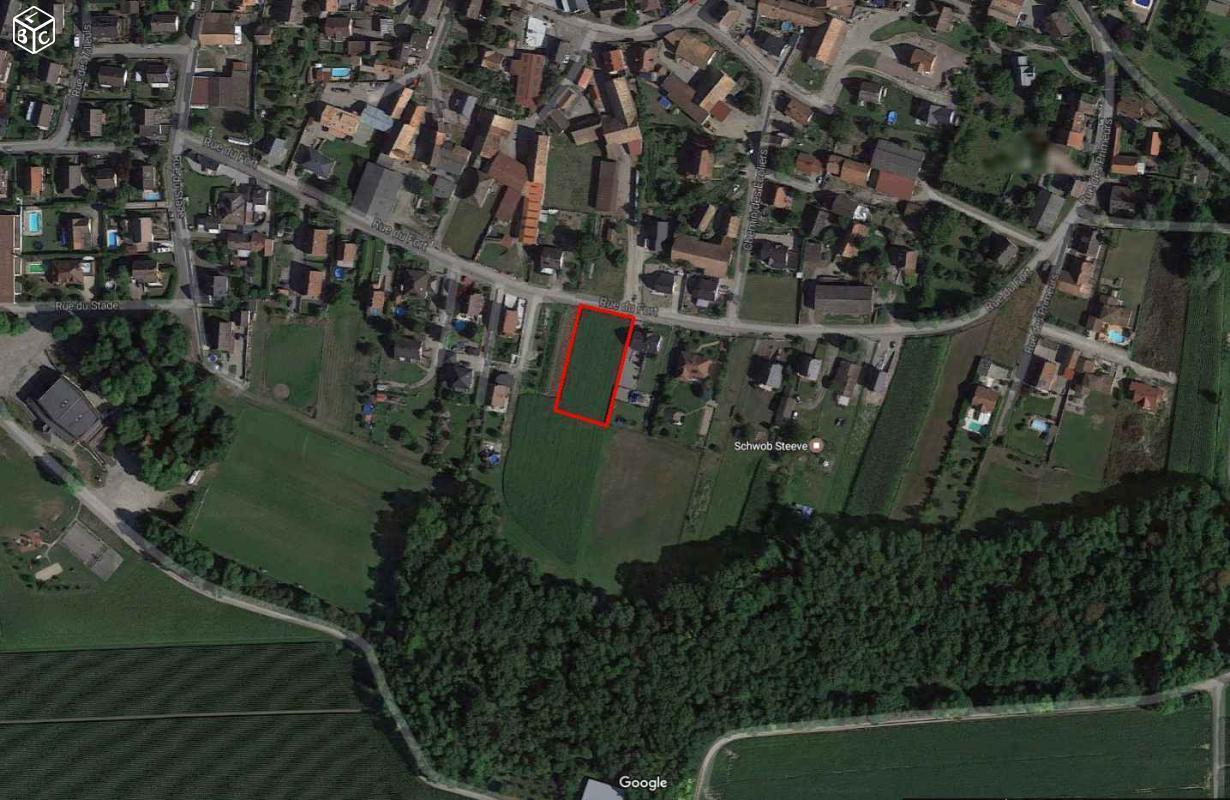 Terrain à bâtir viabilisé 2200 m2 (ou 1100 m2)