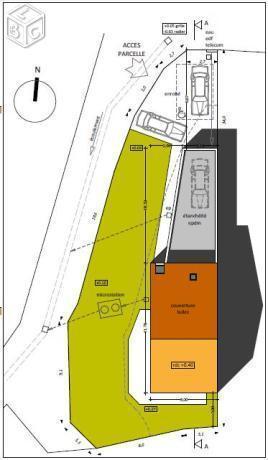 TERRAIN CONSTRUCTIBLE - 362 m² -