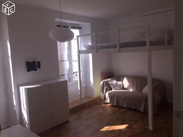 Studio meublé 22 m²  19e Métro Crimée