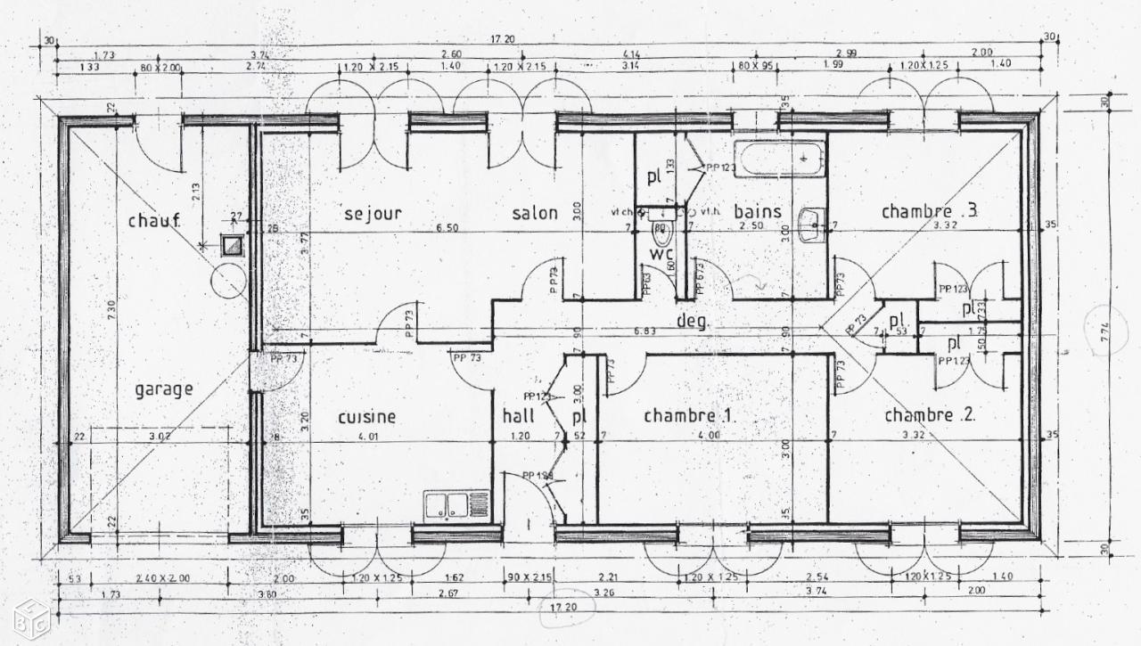 Maison dans quartier tranquille et proche de tout