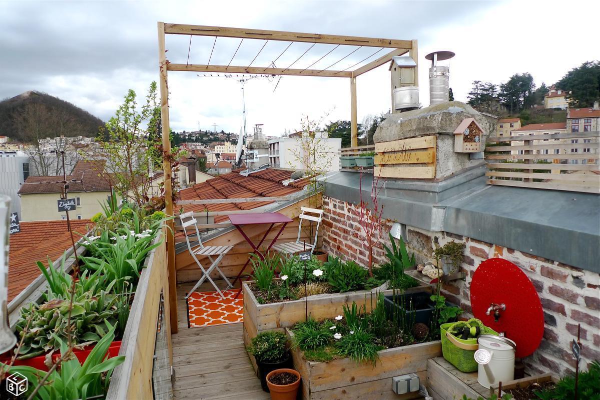 Appartement de passementerie avec terrasse