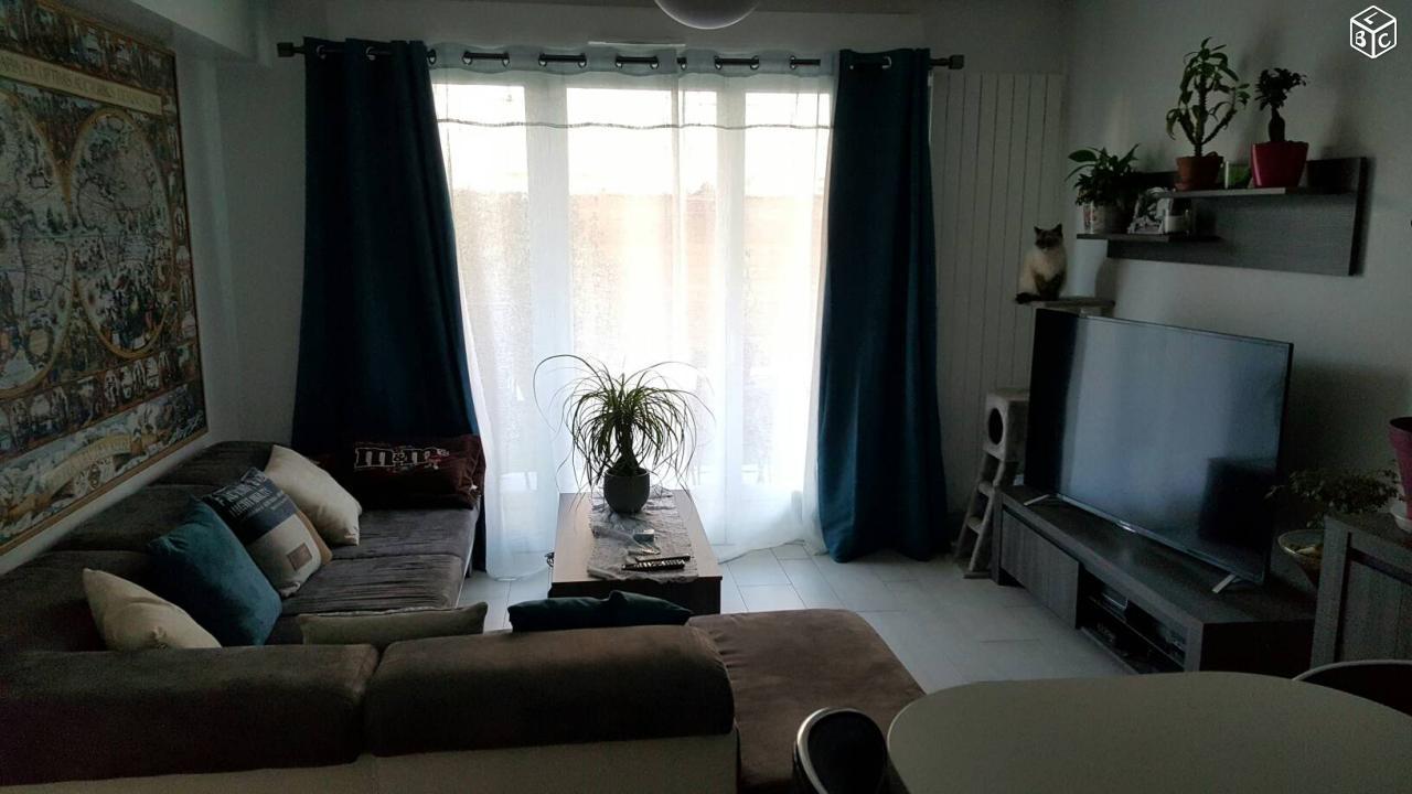 appartement F2 avec jardin