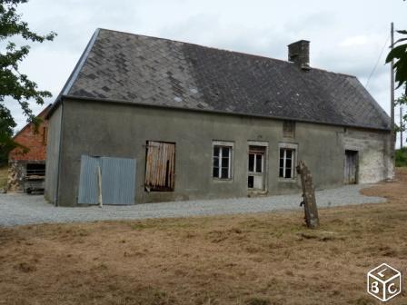 Maison type longère à renover avec terrain