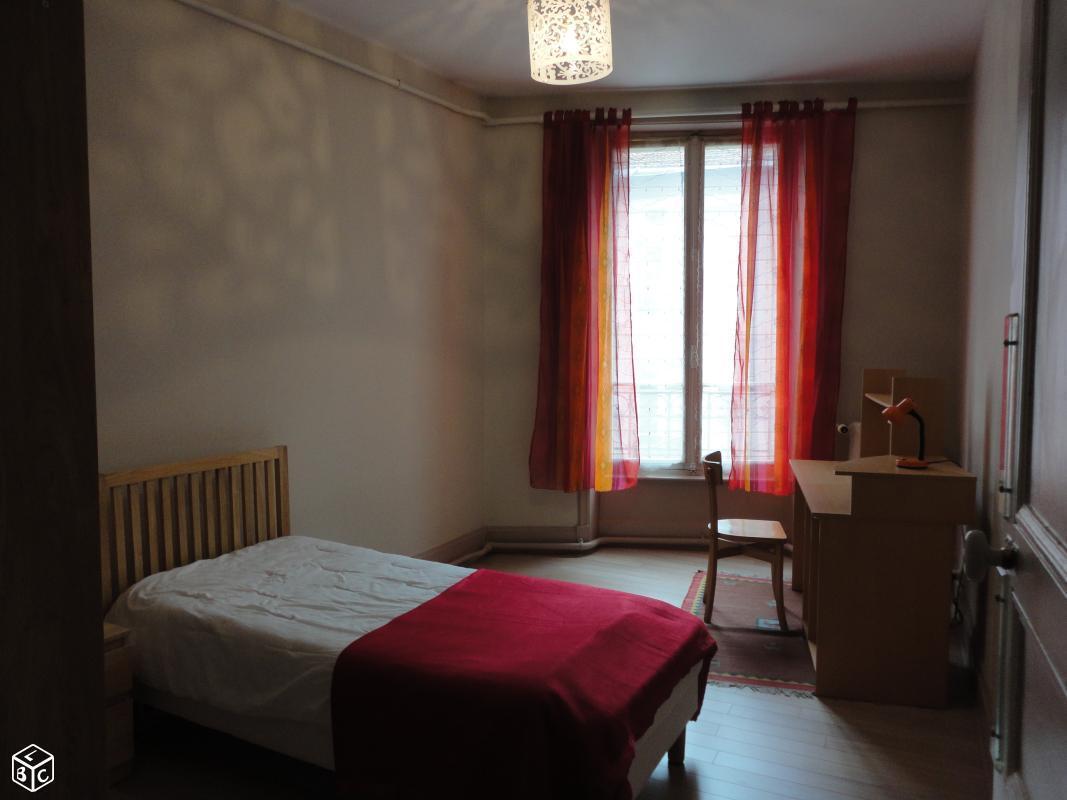 2 chambres dans appartement centre ville