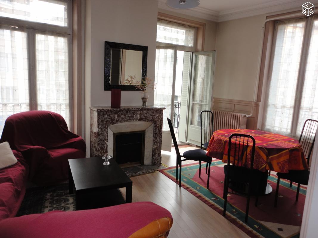 2 chambres dans appartement centre ville