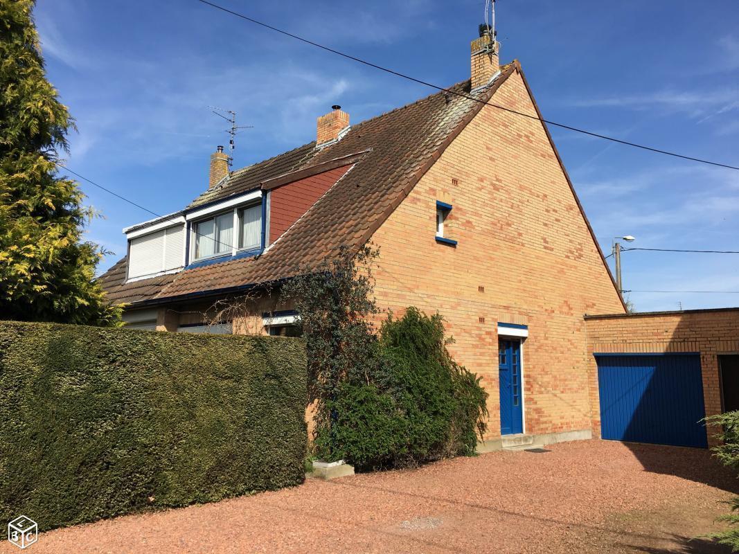 Maison 4chambres, jardin, garage