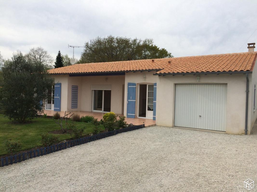 Maison T4 à la Chapelle des Pots à 6kms de Saintes