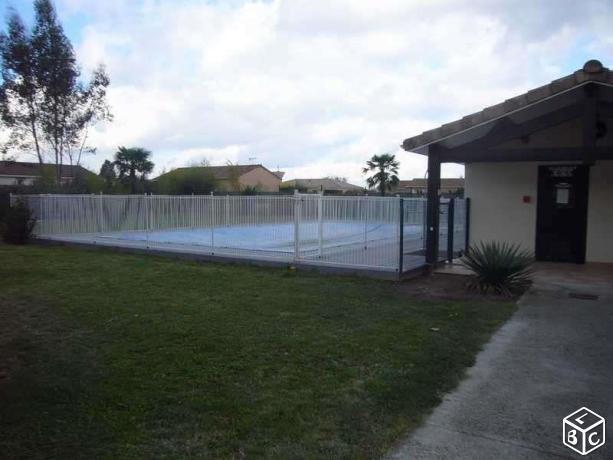 Appartement T2 avec piscine et jardin