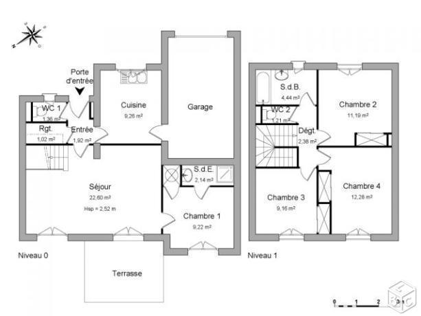 Maison 5 pièces 88 m²