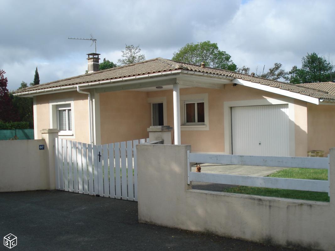 Maison de plain pied 90 m2 + garage 17 m2