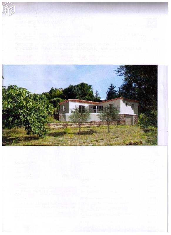 Villa en cours d'achèvement sur 1300m² de terrain