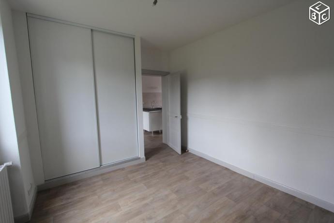 F2/3 renové 46 m² rue rembrandt brive