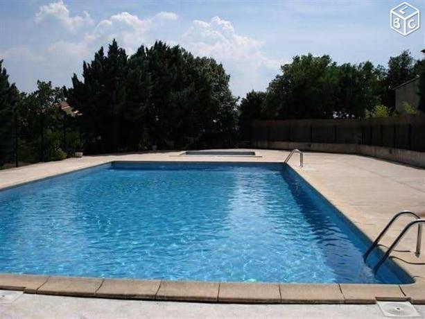 Appartement maison 3 pièces jardin piscine