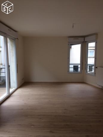 Appartement grand T2 quartier Mirabeau-Blanqui