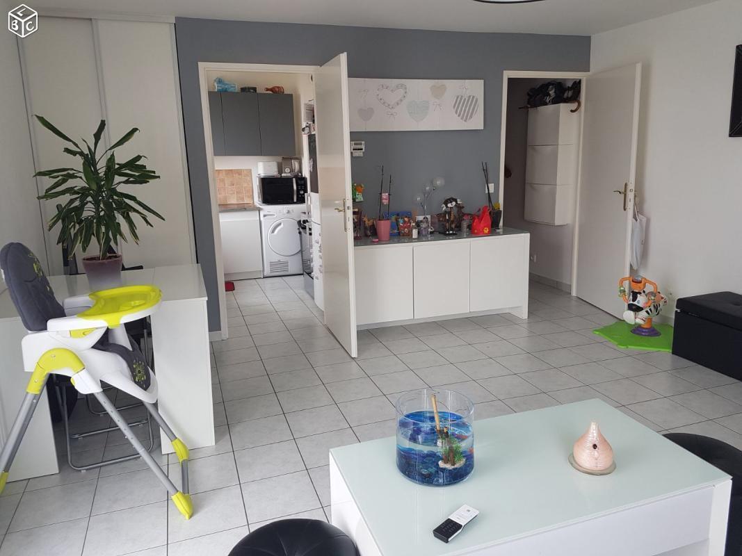 Appartement F3 duplex 61m2 avec jardin