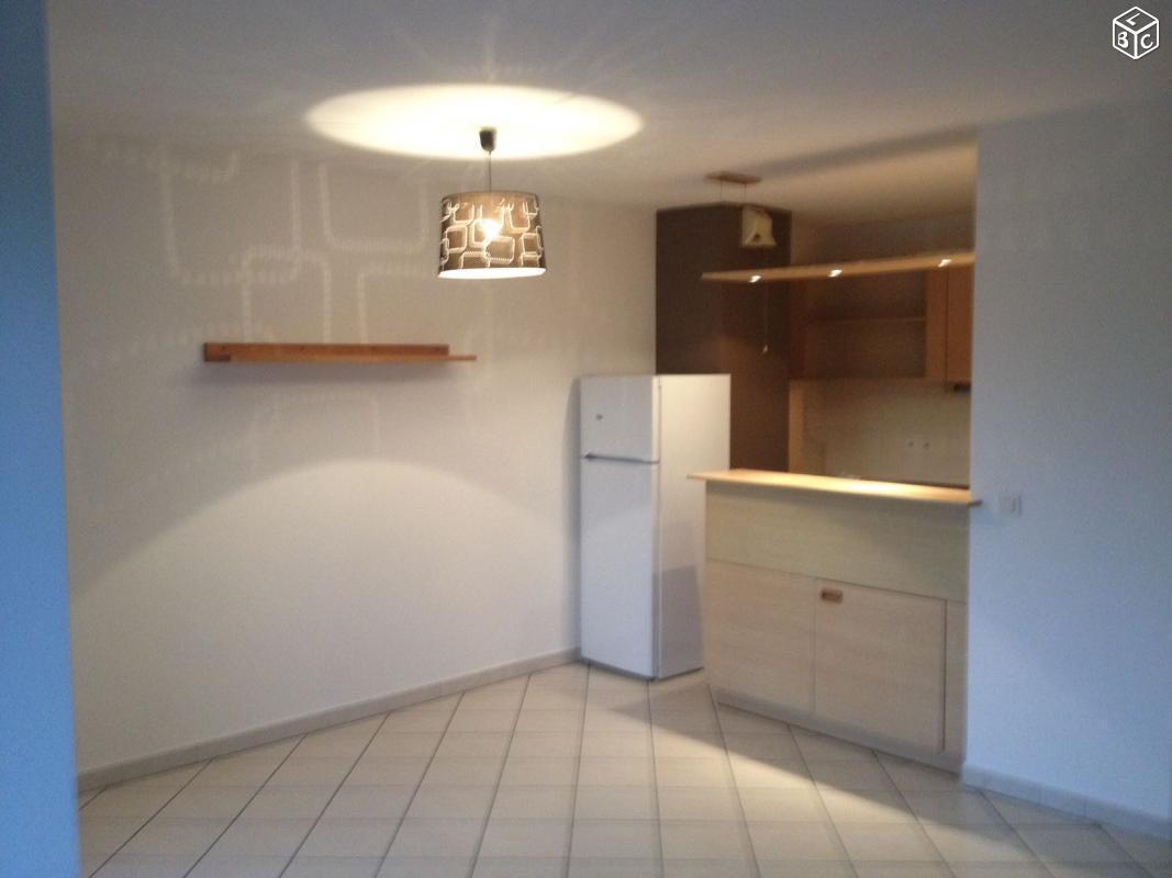 Loue Appartement T2 de 42m2 avec balcon de 12 m2