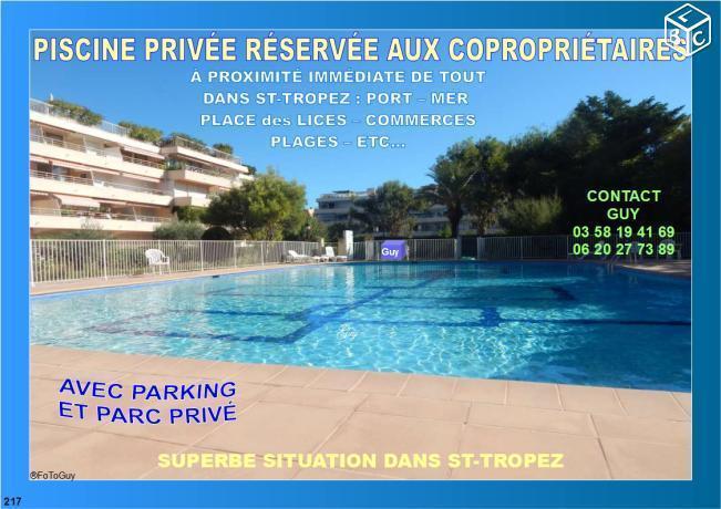 BEAU STUDIO 5 Places~Résidence PISCINE~PARKING