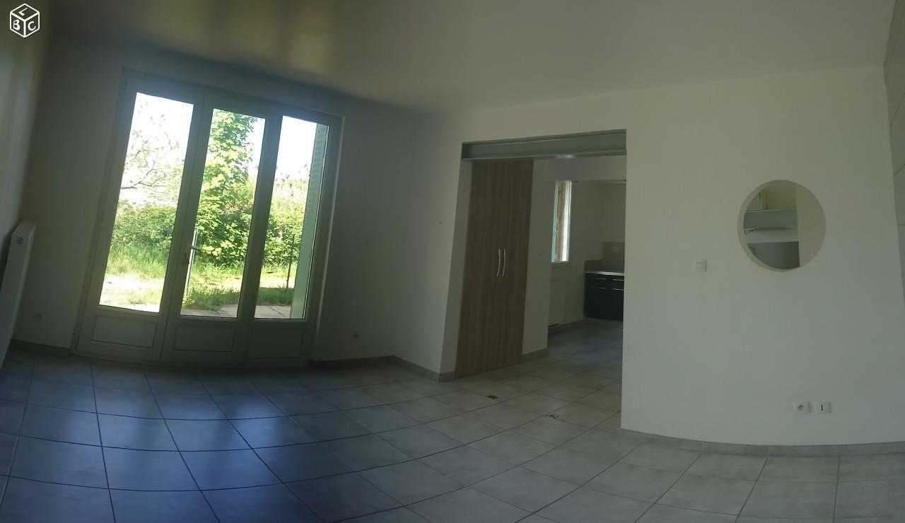 Appartement T2 50m² avec jardin URGENT