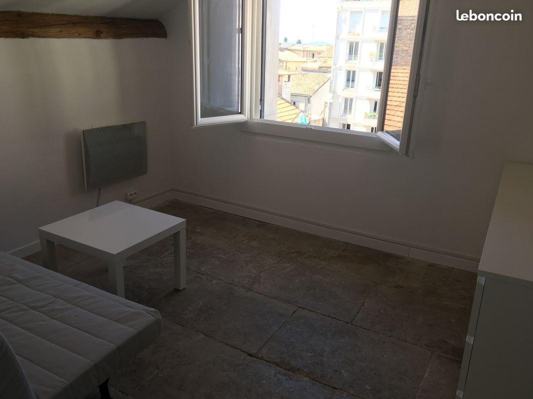 STUDIO RENOVE COMEDIE DERNIER ETAGE avec TERRASSE