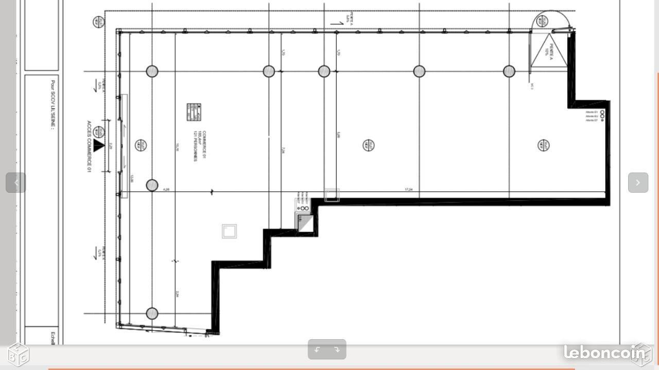 Local commercial 185 m² en VEFA pour boulangerie