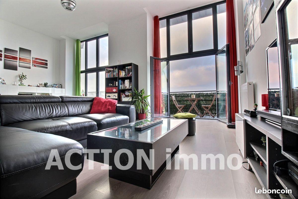 LOFT industriel 2 chambres Terrasse Parking - BBC