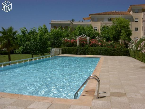 Grand studio terrasse piscine