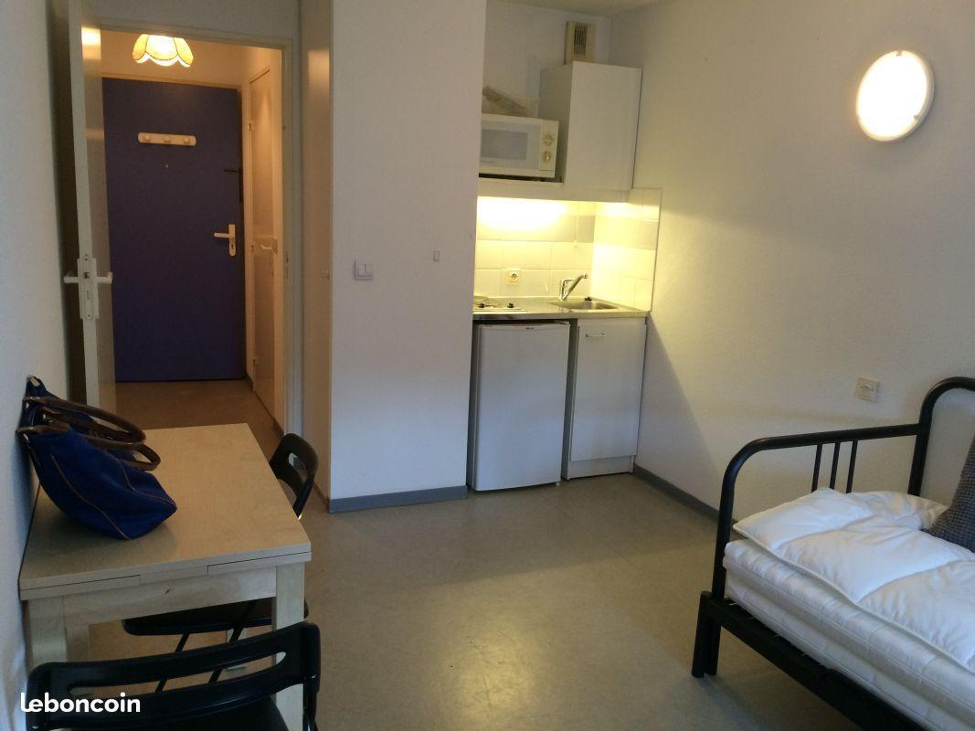 Studio meublé étudiant Krutenau 420 +40 Charges