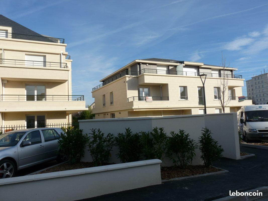 Appartement F2 neuf + Parking + Cave + Terrasse