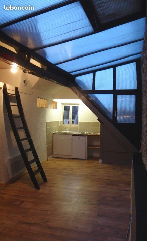 Studio 25m2 + mezzanine (entre gare et centre)